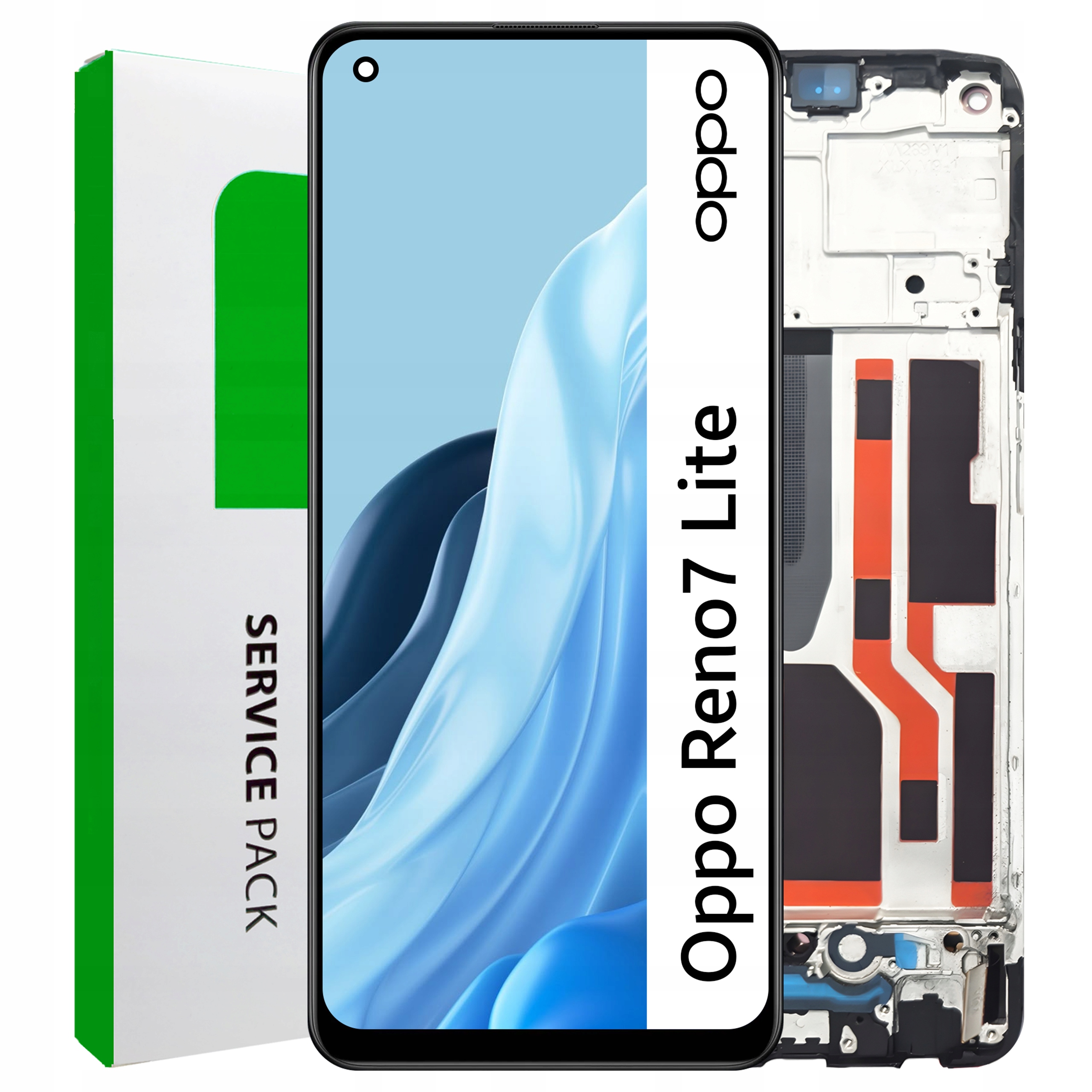 Displej pro Oppo Reno7 Lite LCD displej Rámeček Originální Zila CPH2343