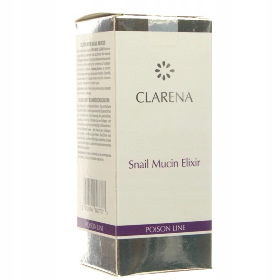 Clarena Snail Mucin elixir ze śluzem ślimaka 30 ml
