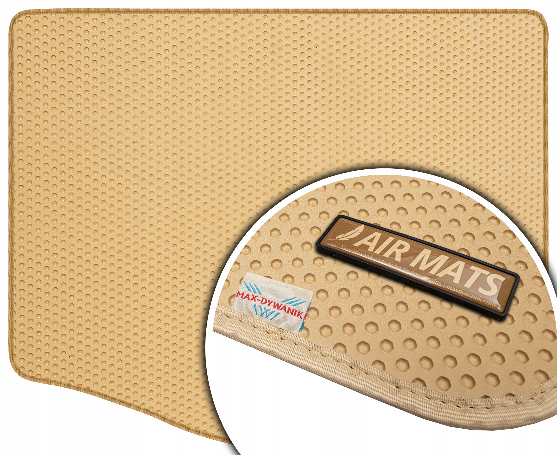 Ford C-Max I Minivan 5os 2003-2010 Béžová rohož do kufru Eva Air Mats