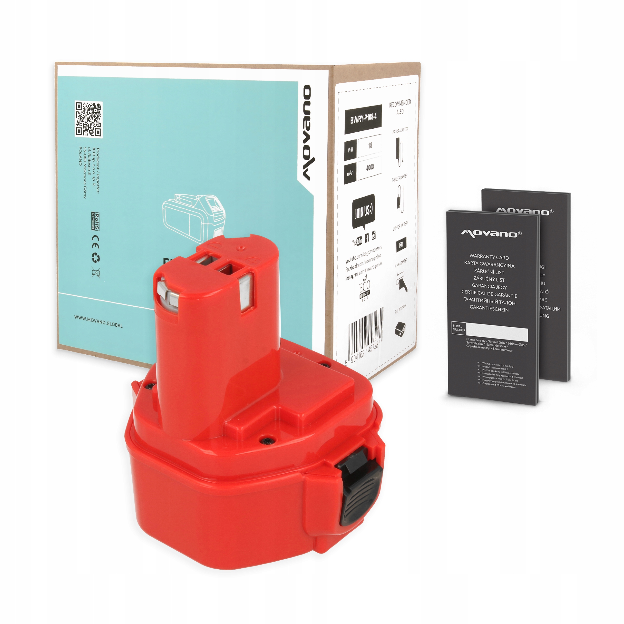 Akumulator do Makita 1222 12V 2.0Ah