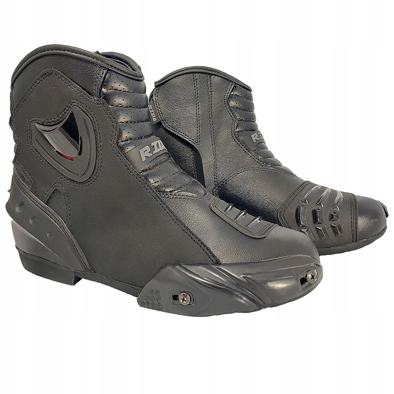 

Buty Motocyklowe Sportowe Skóra Krótkie na Motor
