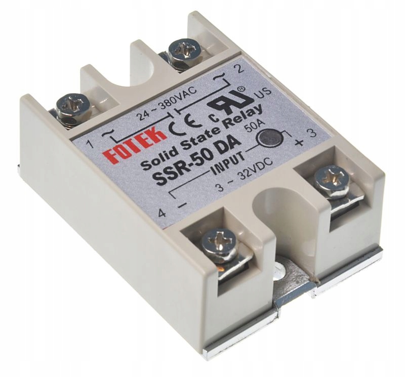 

Przekaźnik Fotek SSR-50 Da 50A Dc-ac