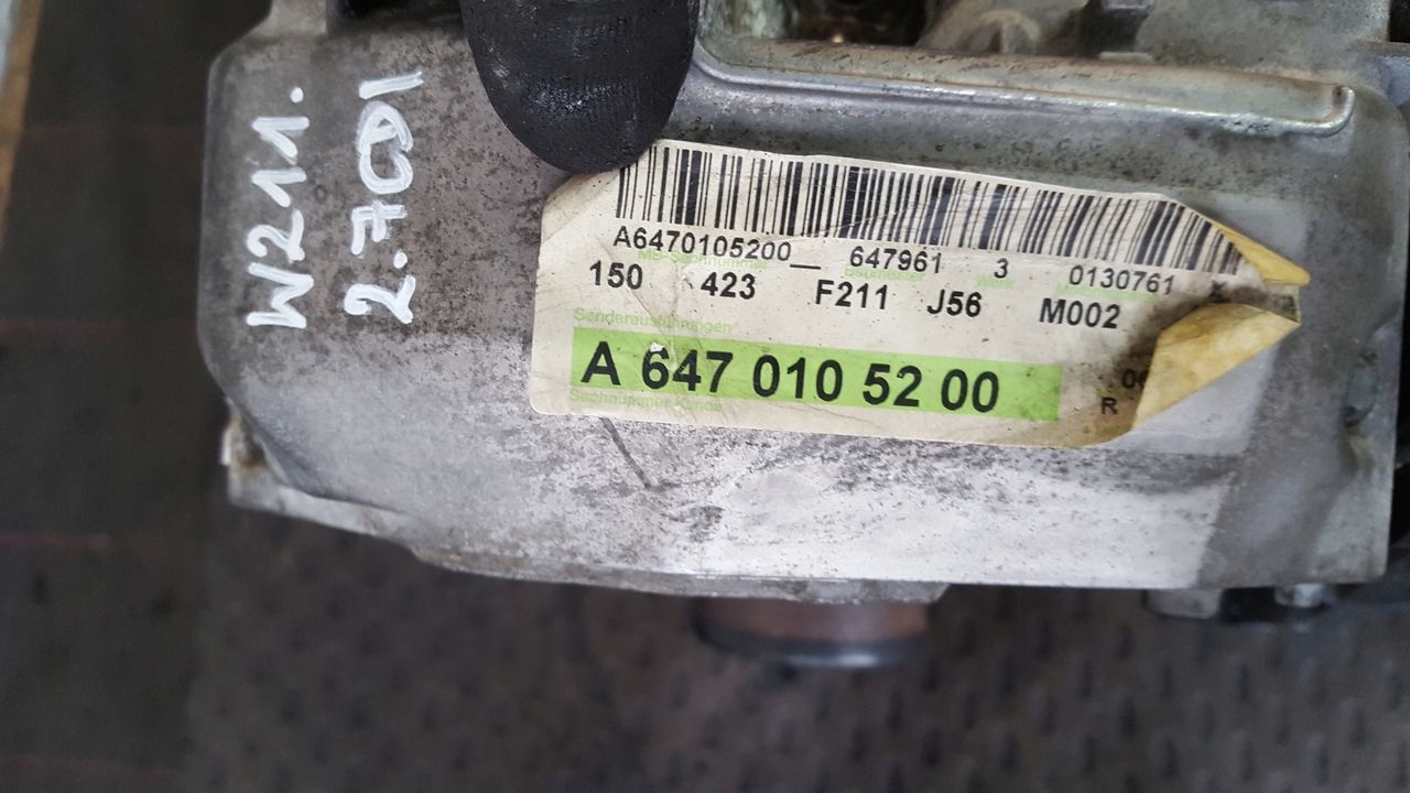 engine Mercedes W203 2,7 CDI OM647