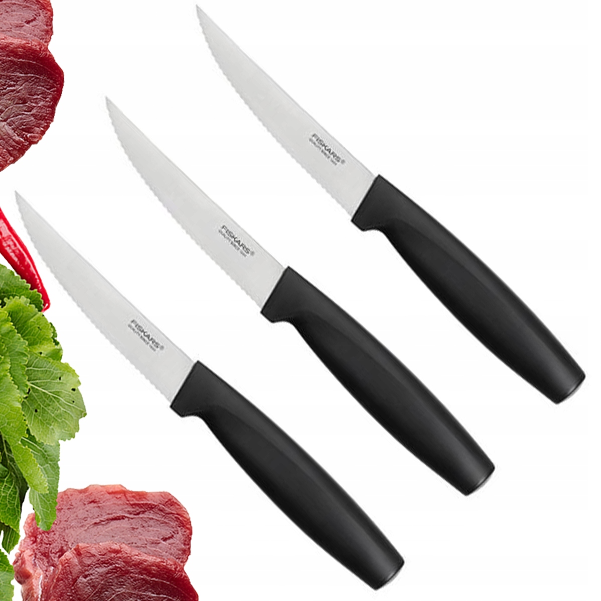

Fiskars Zestaw Komplet 3 Noży Do Steków 1014280