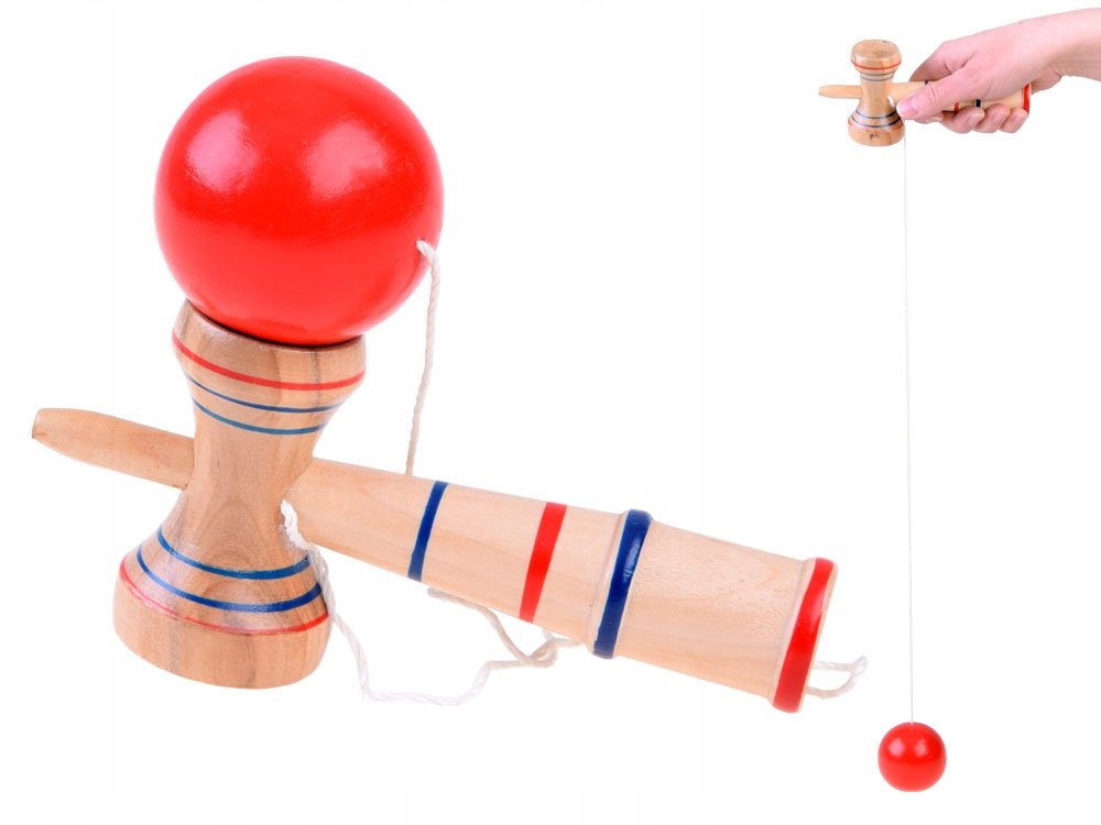 

Kendama Drewniana gra zręcznościowa