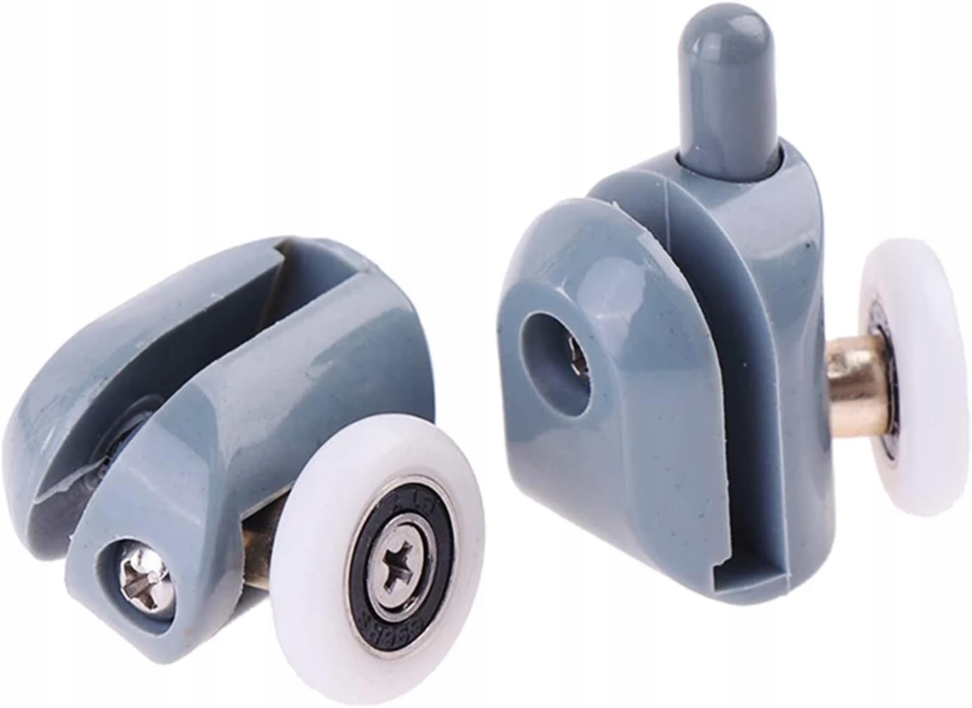 8x ROLKI DO DRZWI PRYSZNICOWYCH KÓŁKA KABINA PRZESUWNA ZESTAW ROLEK DRZWI Kod producenta ROLKI DO KABINY PRYSZNICOWEJ 23mm PRYSZNIC