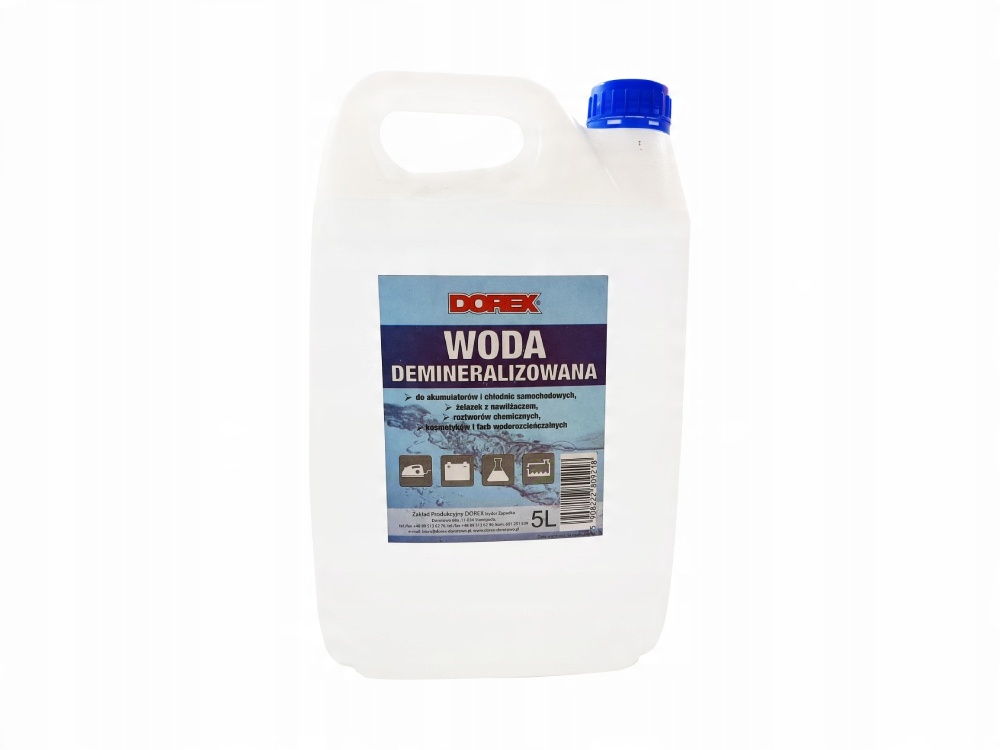

Woda Demineralizowana Dorex 5l