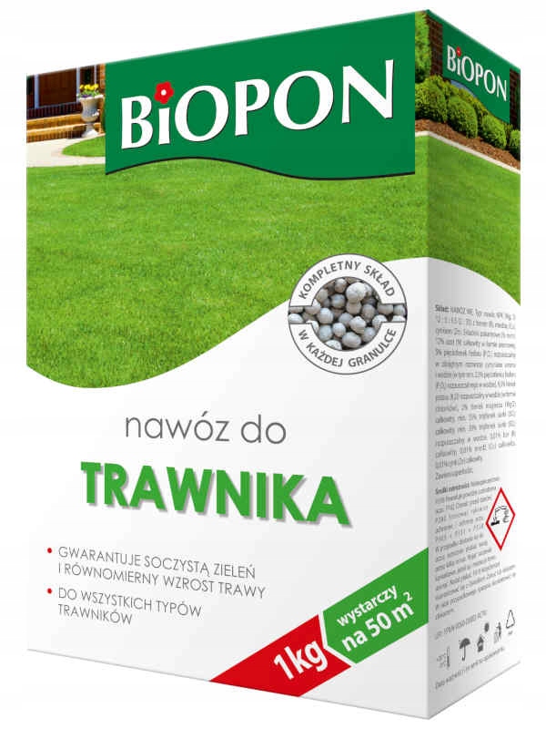 

Biopon Nawóz do Trawnika 1 kg karton