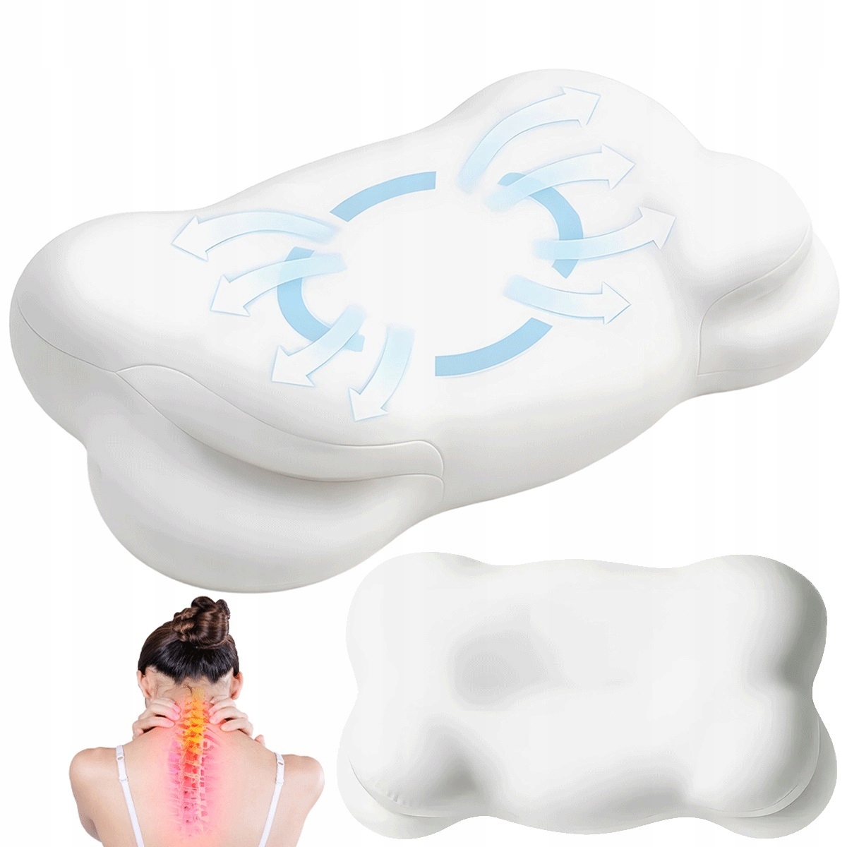 Poduszka Ortopedyczna Poduszka Ortopedyczna Memory Foam Do Spania Biały