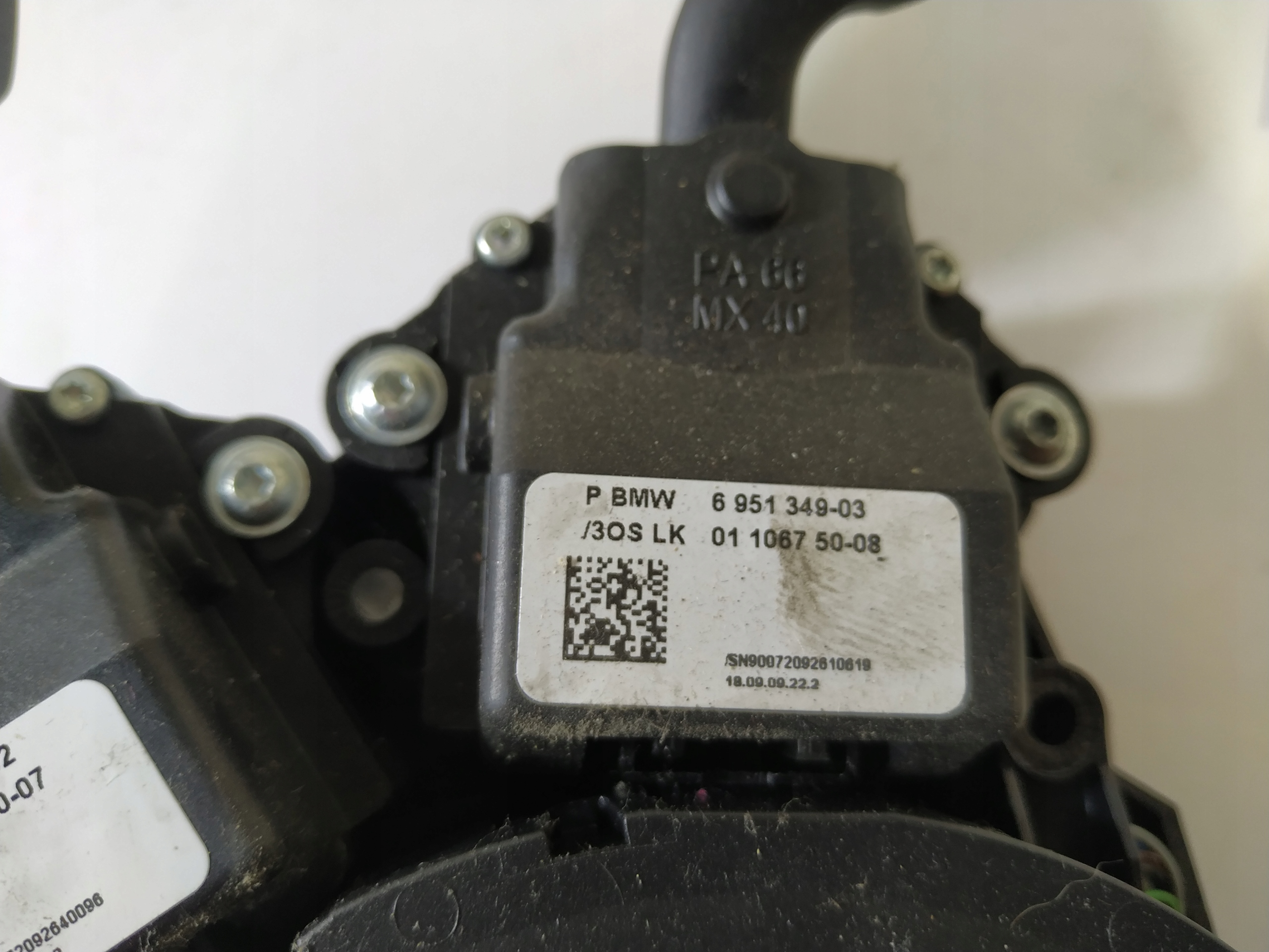 steering wheel levers and controls PAJAK control BMW E61