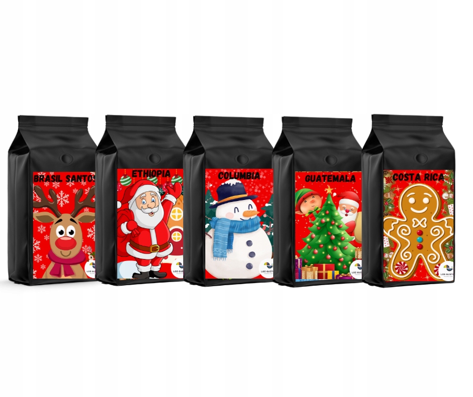 Levně Káva zrnková Arabica Los Gustos Losgustos 1250 g