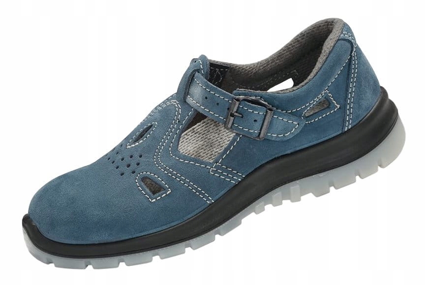 SANDAŁY ROBOCZE DAMSKIE BEZ PODNOSKA 250W PPO/41 Kategoria ochrony buta O1