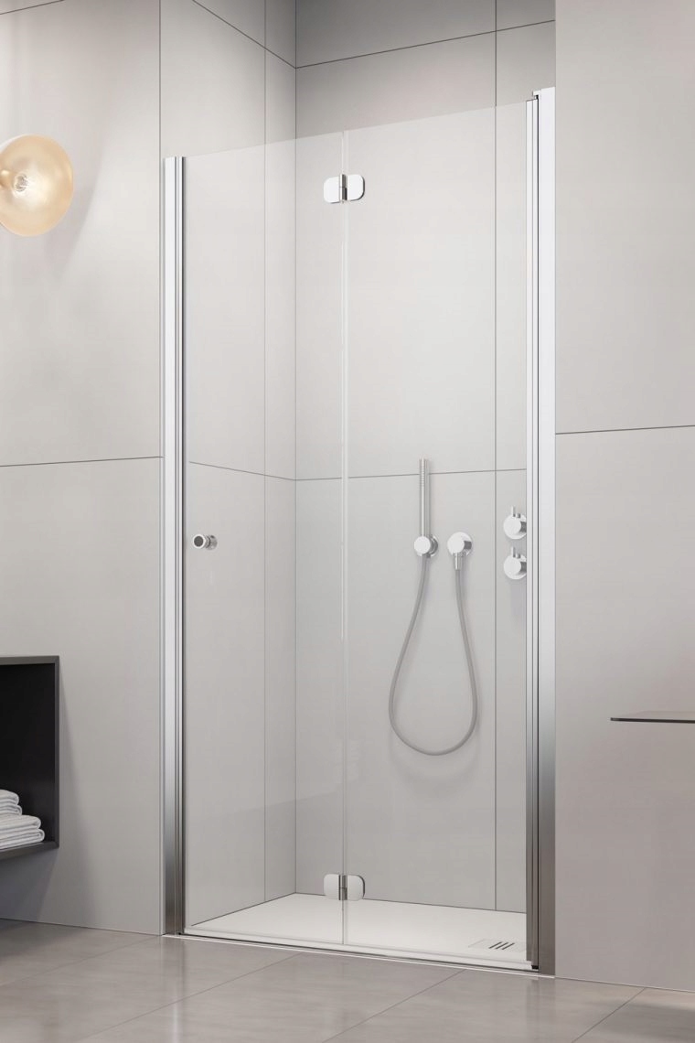 Drzwi prysznicowe składane Eos DWB 90x197 PRAWE Mocowanie prawe