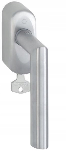 Hoppe Amsterdam Okenná kľučka s kľúčom v rozete z ušľachtilej ocele