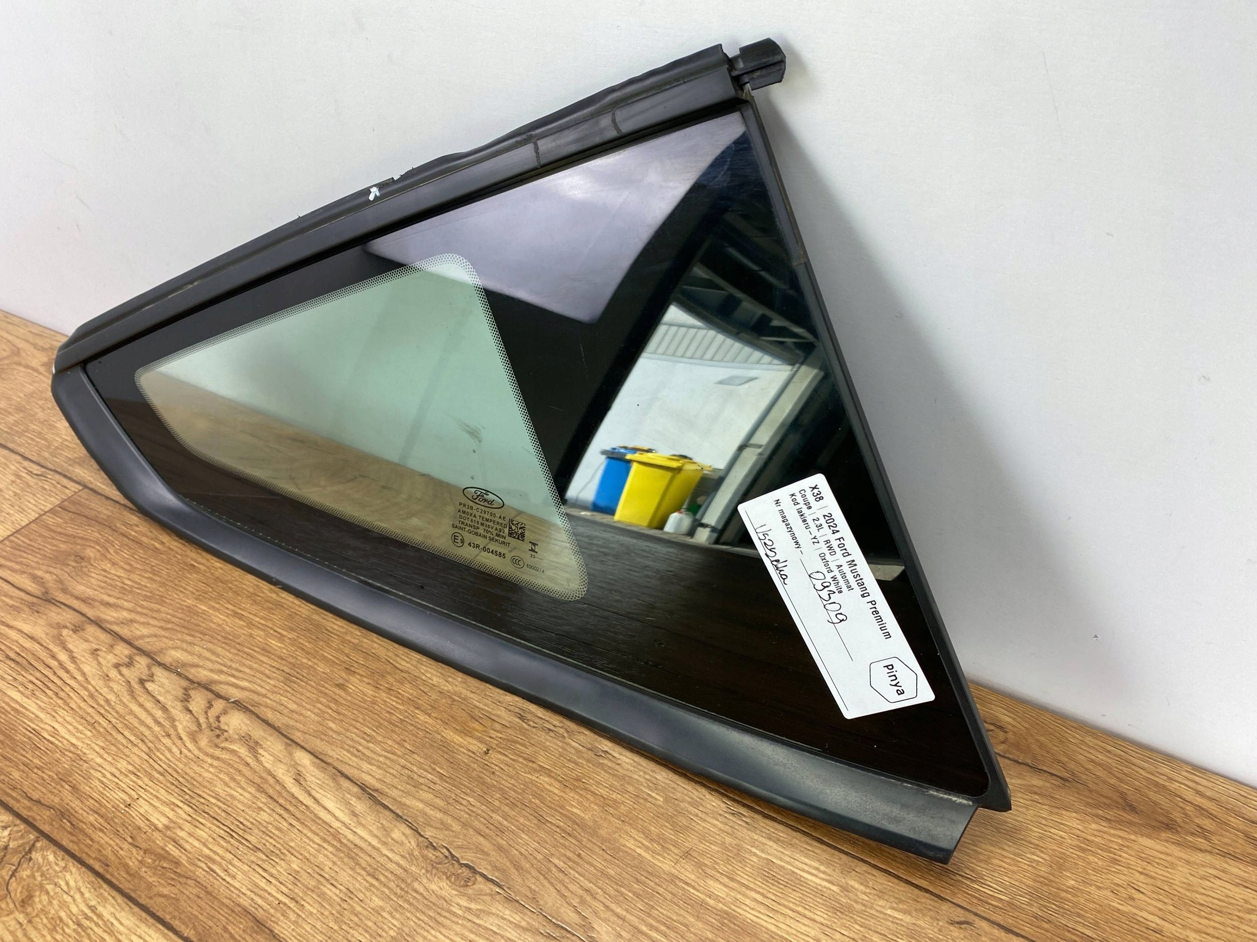 window side rear right bodywork Ford Mustang VII 2024+