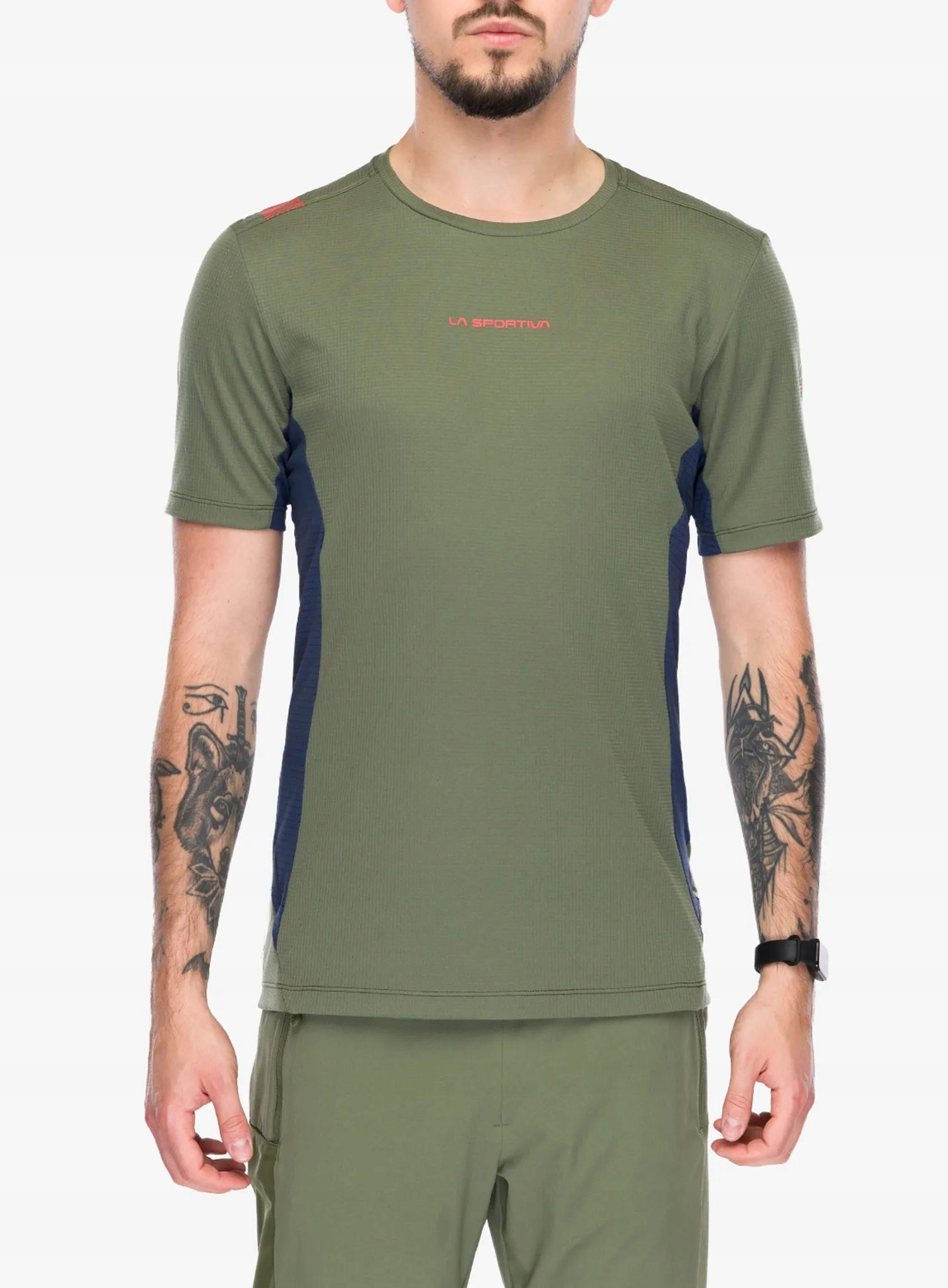 Rychleschnoucí tričko La Sportiva Traverse T-Shirt cypress/night sky M