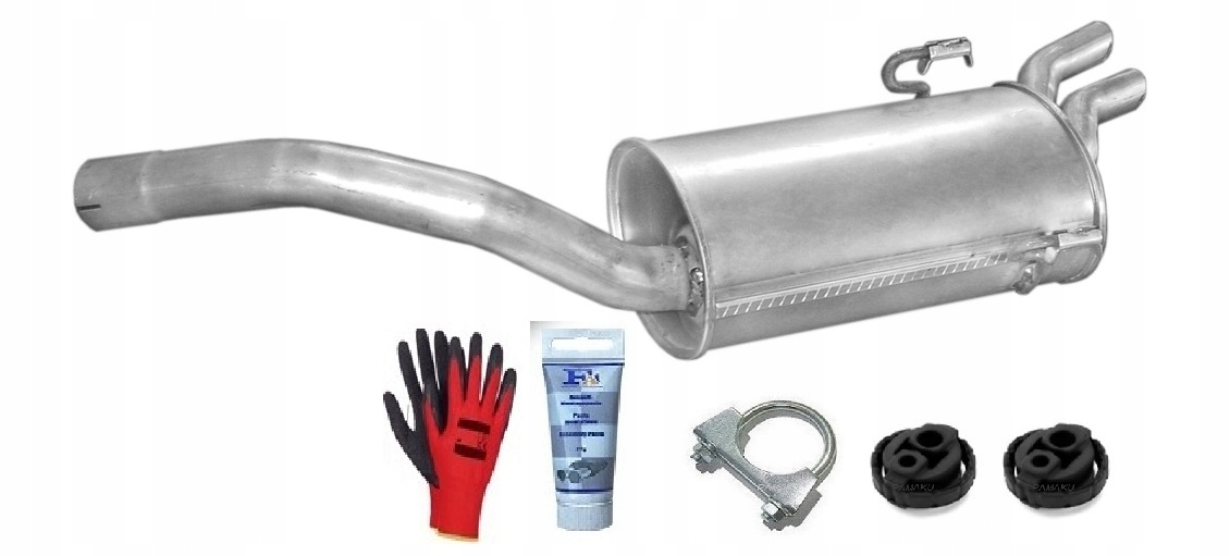 Peugeot 806 2.0 Turbo 1.9 2.1 Td 2.0 HDi 1994-2002 Tlumič Tlumič Výfuku bonus