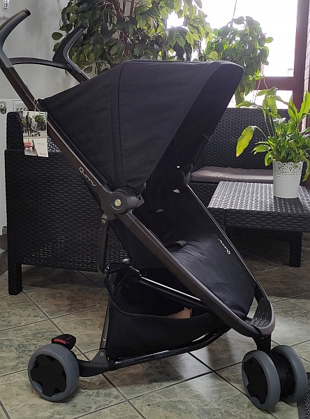 Quinny wózek spacerowy Zapp XPress All Black Kod producenta 1400057000