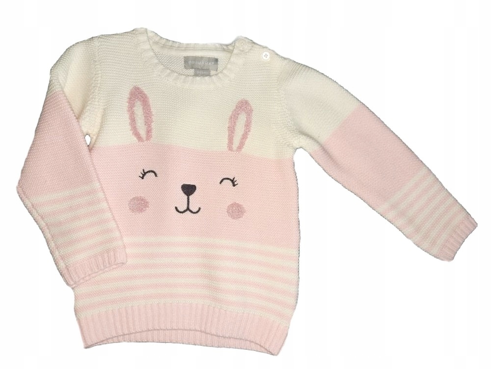 

Sweter sweterek Primark Króliczek 18-24 mies. 92