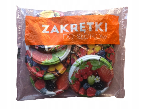 

Nakrętka Zakrętka zakrętki Na Słoik 66/4 MIX 10SZT