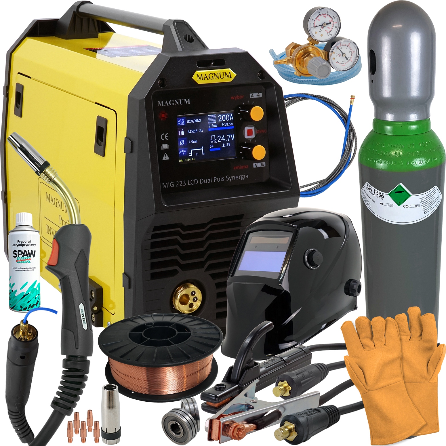 Сварочный аппарат MIGOMAT Magnum MIG 200 PULS Mag Kit