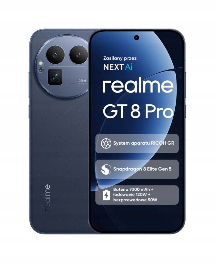 Smartphone realme Gt 8 Pro 16/512GB 5G Oled Nfc Dual Sim Blue modrý