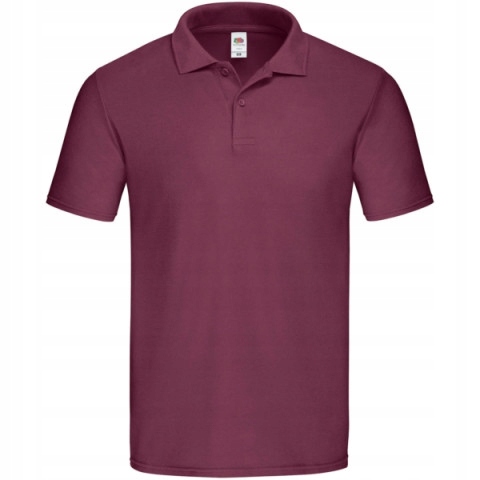 

Koszulka męska Polo Original FruitLoom Burgund L
