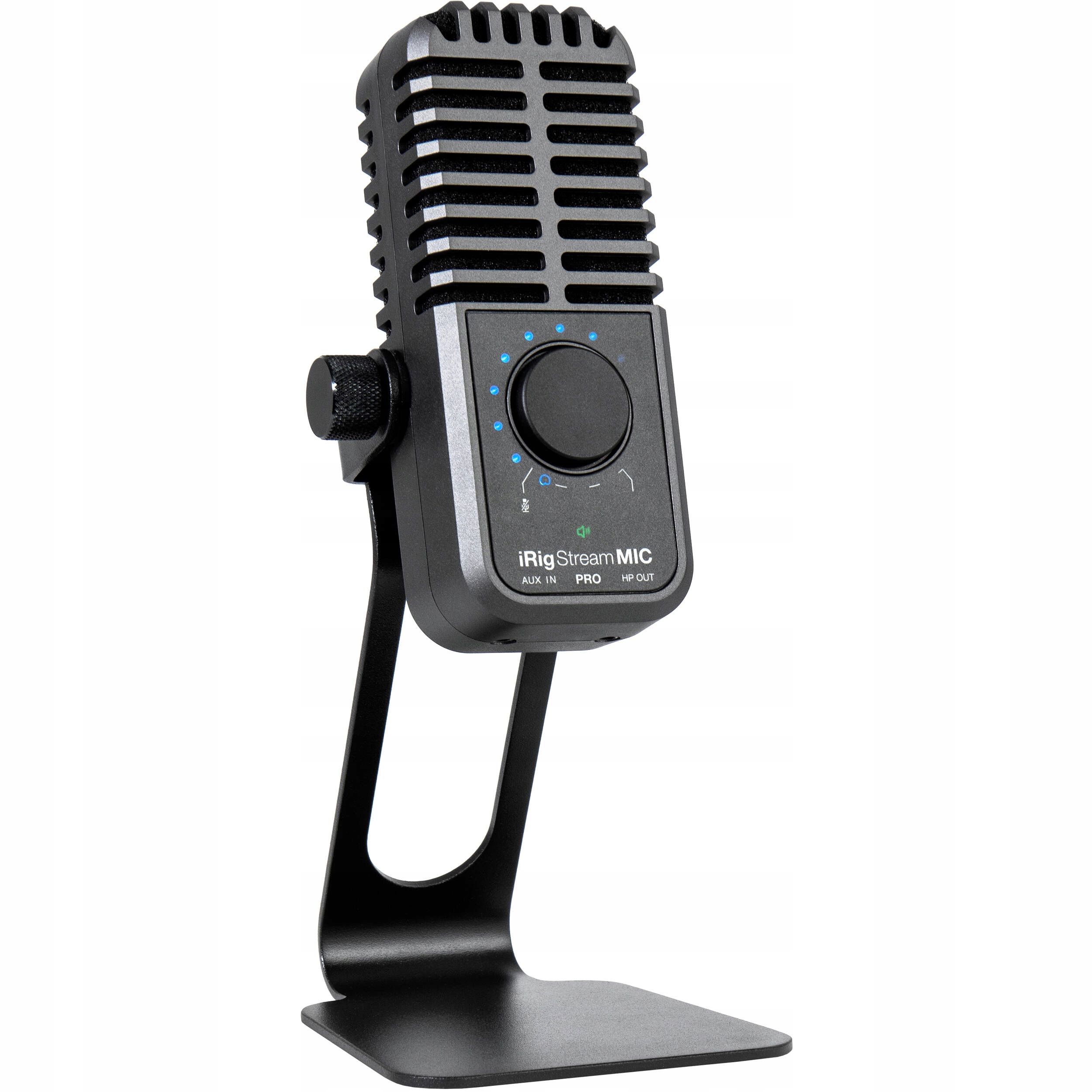 Kapacitný vokálny mikrofón Ik Multimedia iRig Stream Mic Pro