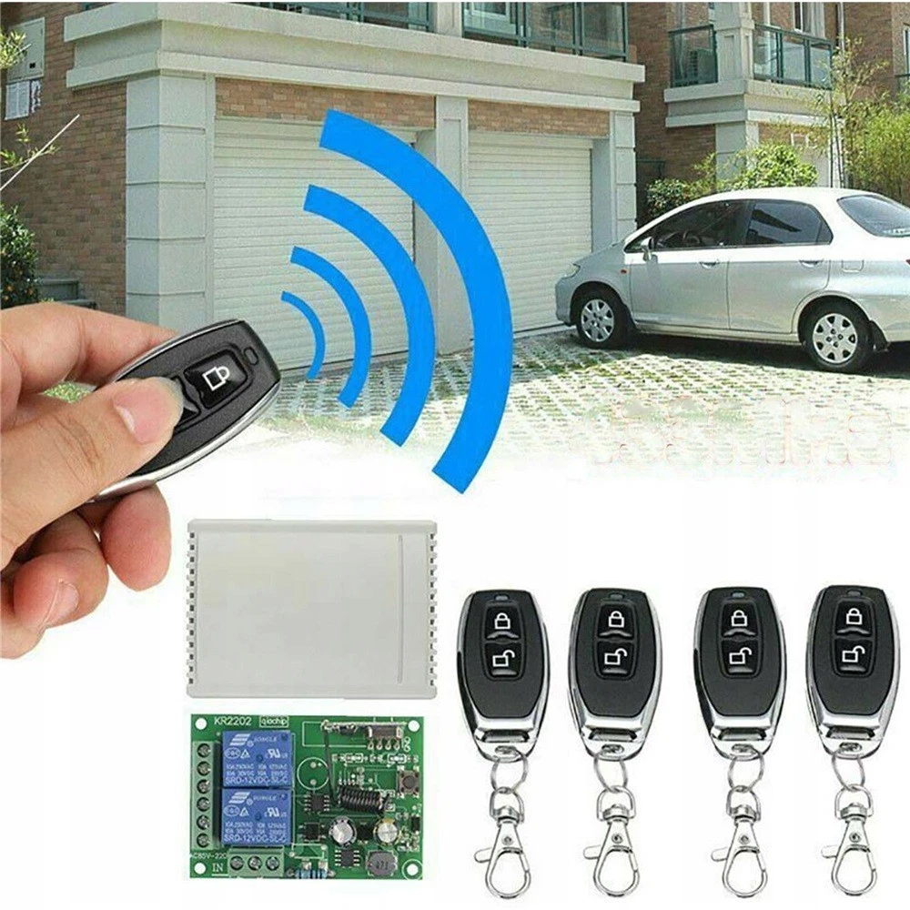 Relé spínače bezdrátového dálkového ovládání 5 Pilotů