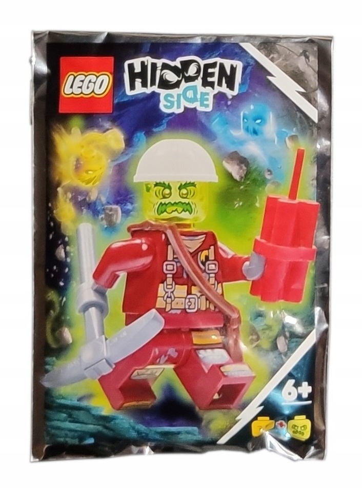 Zestaw Lego Hidden Side Minifigure Polybag Haunted Worker #792007