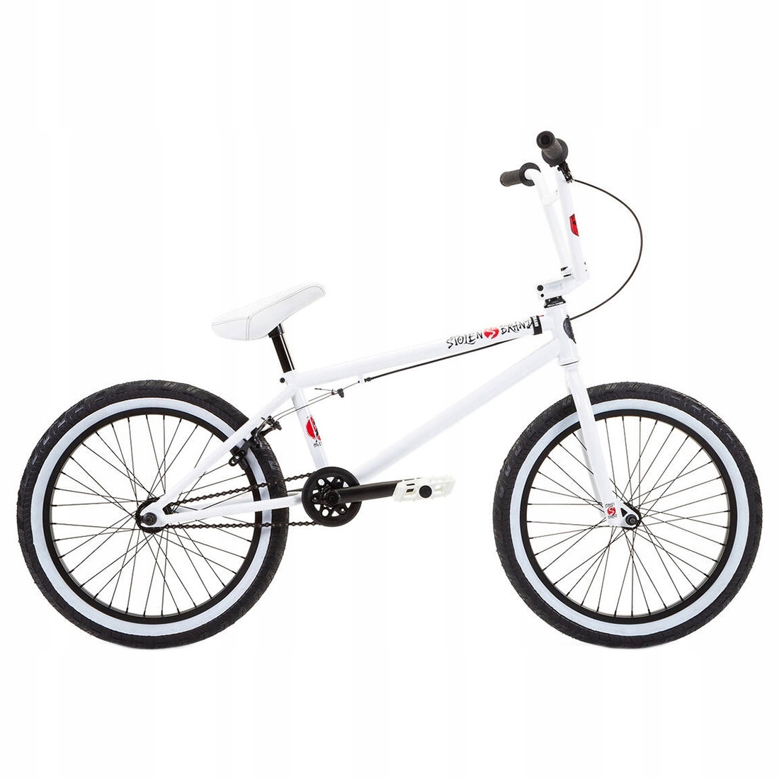 Rower BMX Stolen Overlord - Snow Blind White Model Overlord