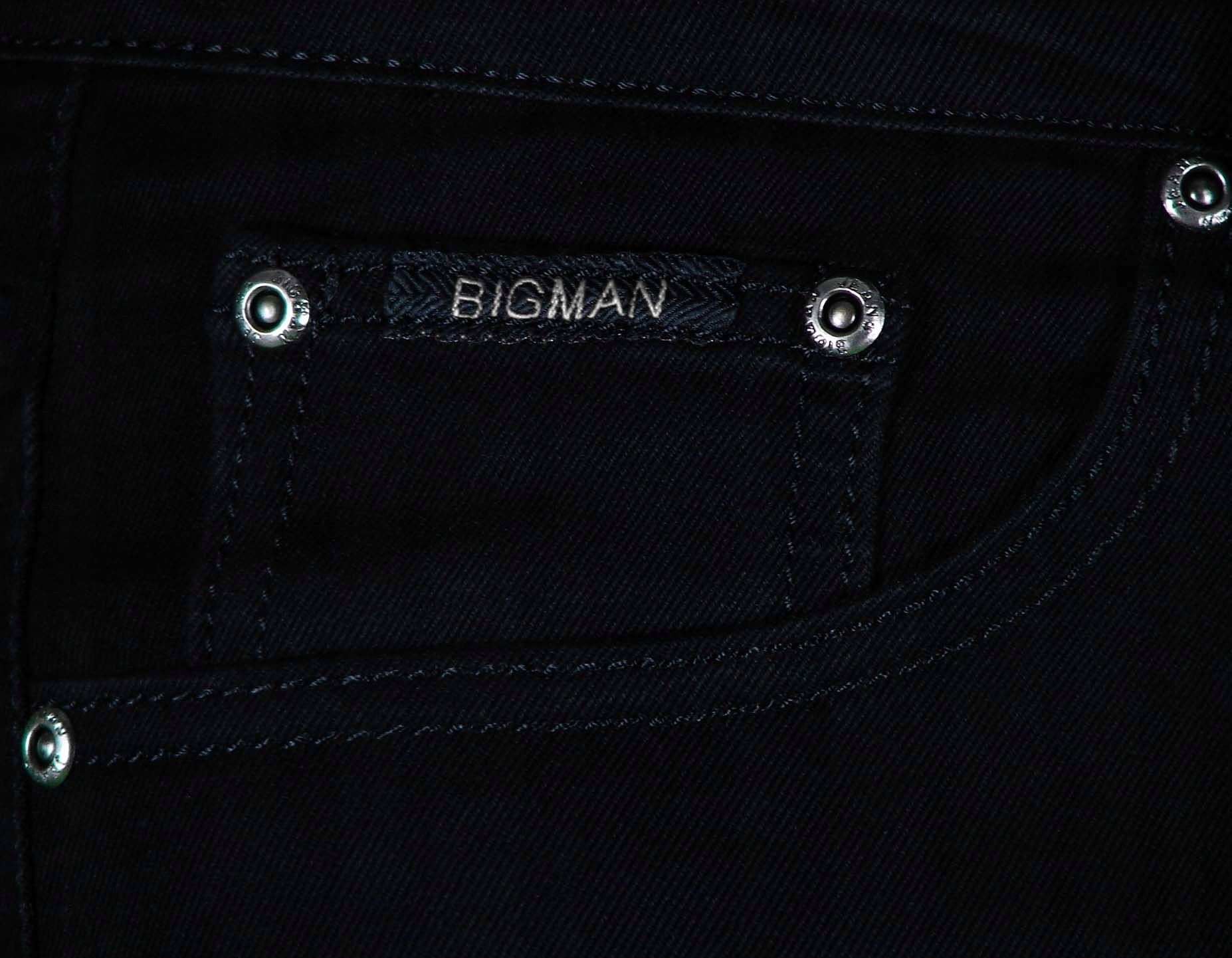 SPODNIE MĘSKIE JEANSOWE CZARNE W32 L30 W84-86 cm Fason proste