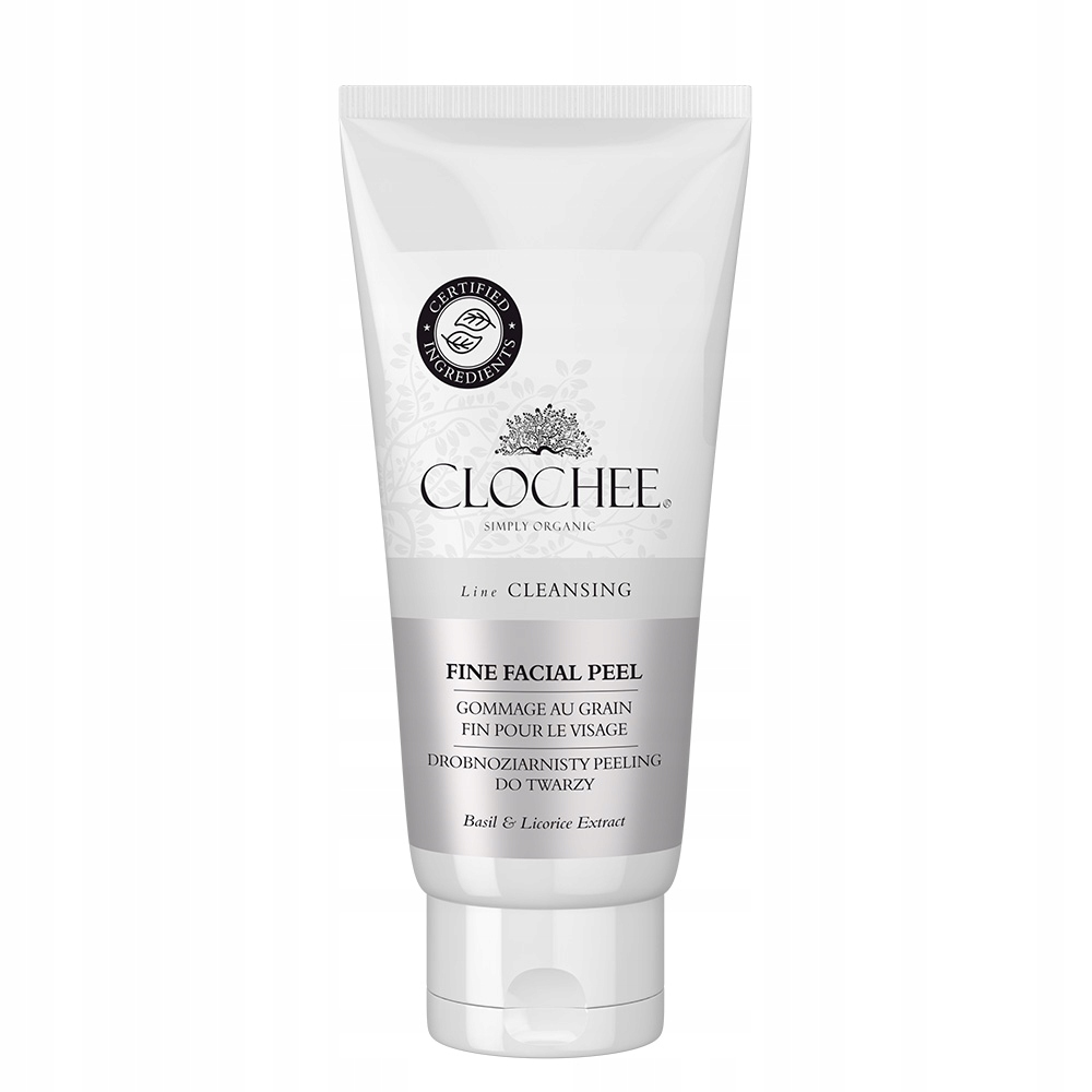 CLOCHEE DROBNOZIARNISTY PEELING DO TWARZY - TUBA