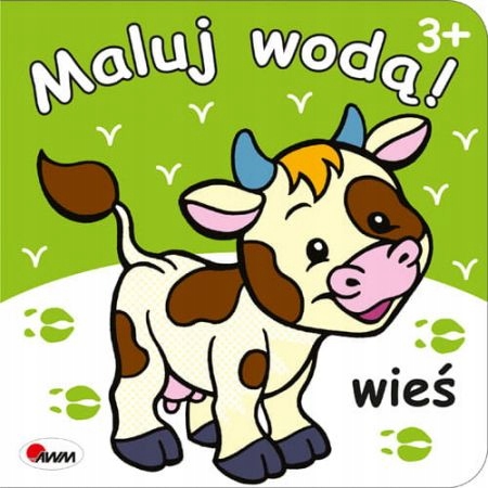

Maluj wodą! Wieś Wodna Kolorowanka Wodą Malowane