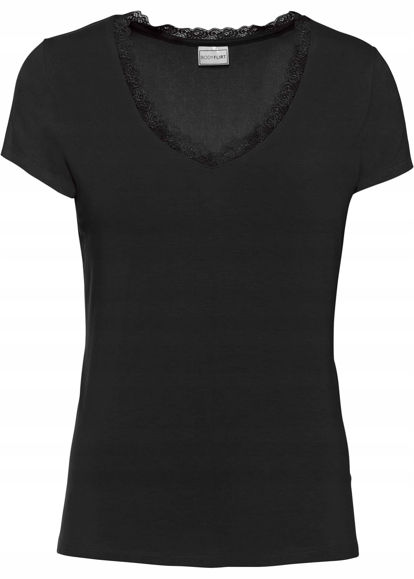 

D221 Bpc Shirt z koronkową wstawką r. 40/42