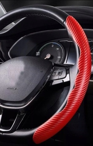 POKROWIEC NAKŁADKI NA KIEROWNICE CARBON CZERWONE EAN (GTIN) 8655521096951