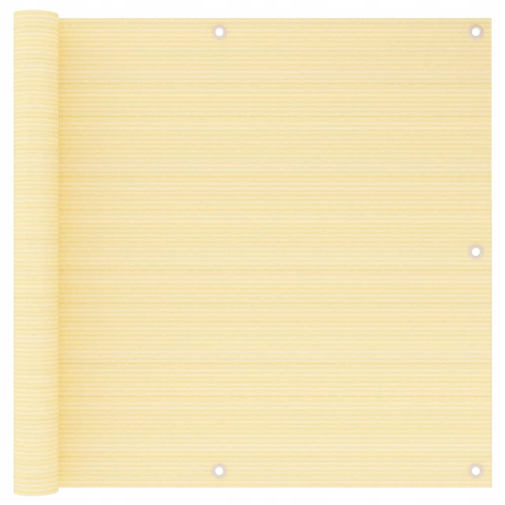 

Parawan balkonowy, beżowy, 90x400 cm, Hdpe