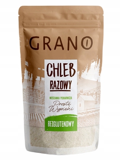 Levně 4x Směs na pečení jednorázového chleba bezlepková 500 g Grano