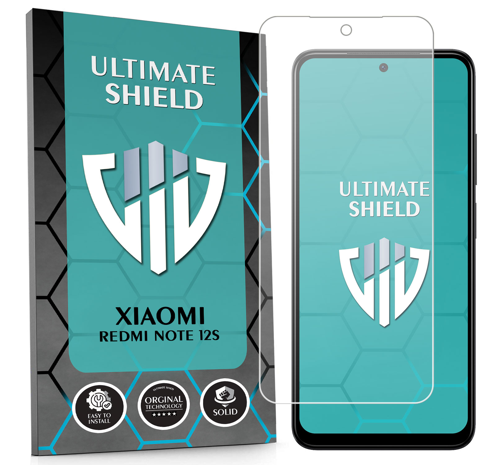 Sklo 3x Displej 7x Fotoaparát Rychlý Objektiv Pro Xiaomi Redmi Note 12S