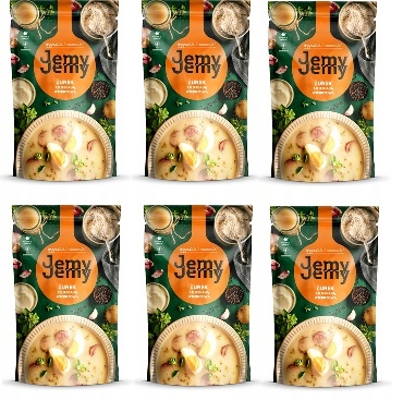 Levně 6 x 450 g Profi Jíme Žurek s vepřovou klobásou Karton