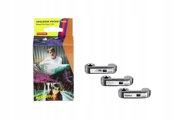 Lomography Trio Mixed Film 110 x 3 szt. negatywy kolorowe kreacyjne