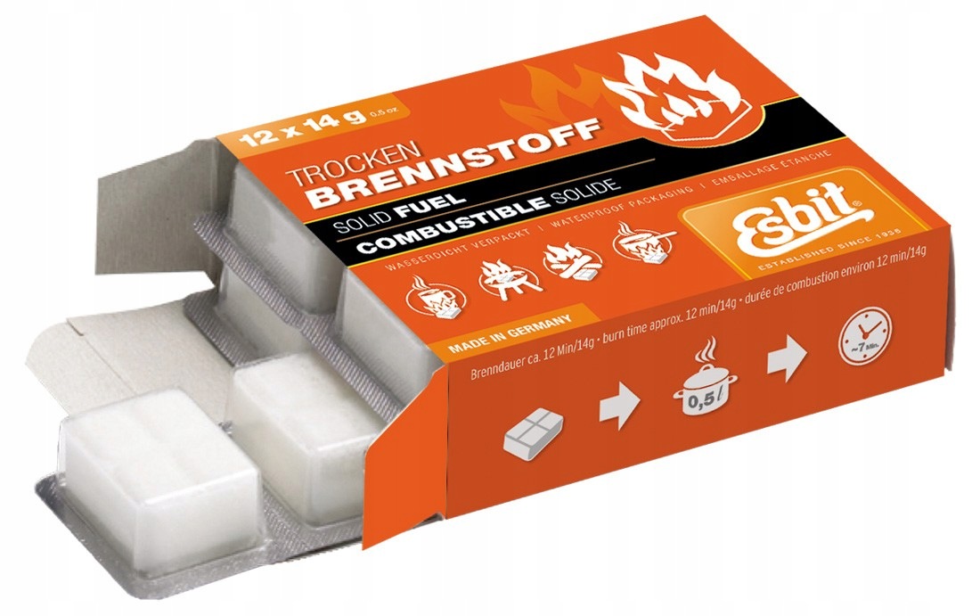 Paliwo stałe Esbit Solid Fuel 6x14g