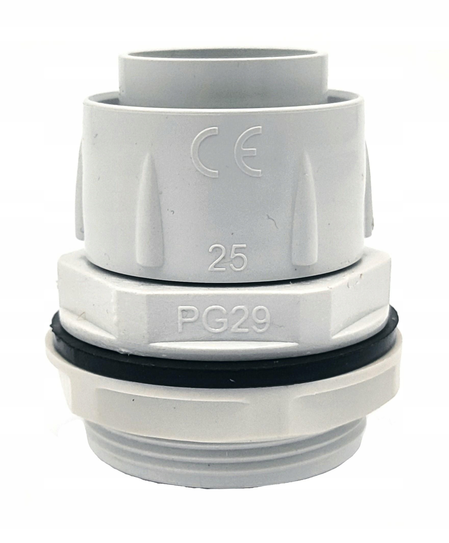 

Dławik do spirex PG29 GUS25 mm IP64 do peszla rury