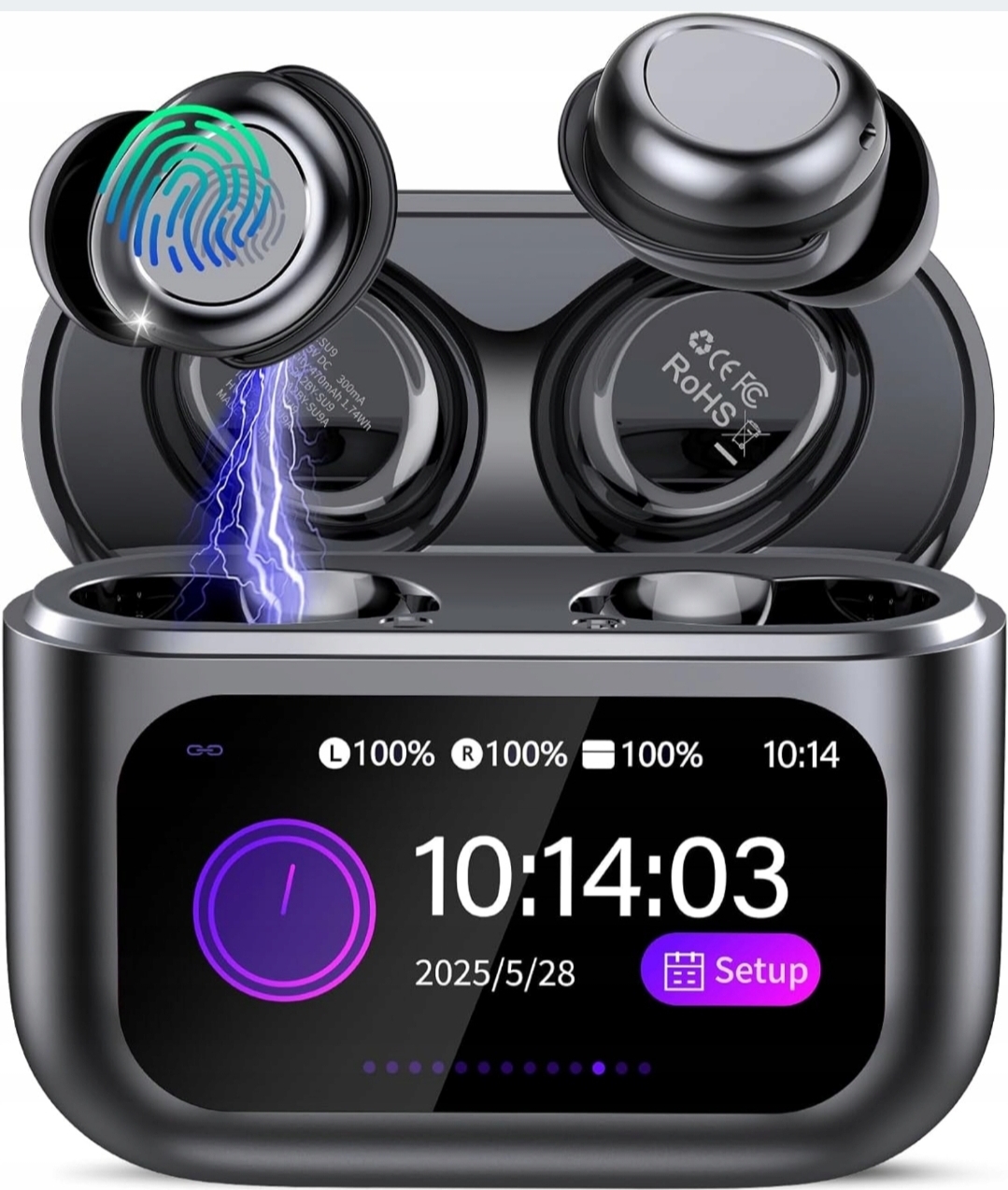 Bezdrátová sluchátka do uší Zyhkon SU9