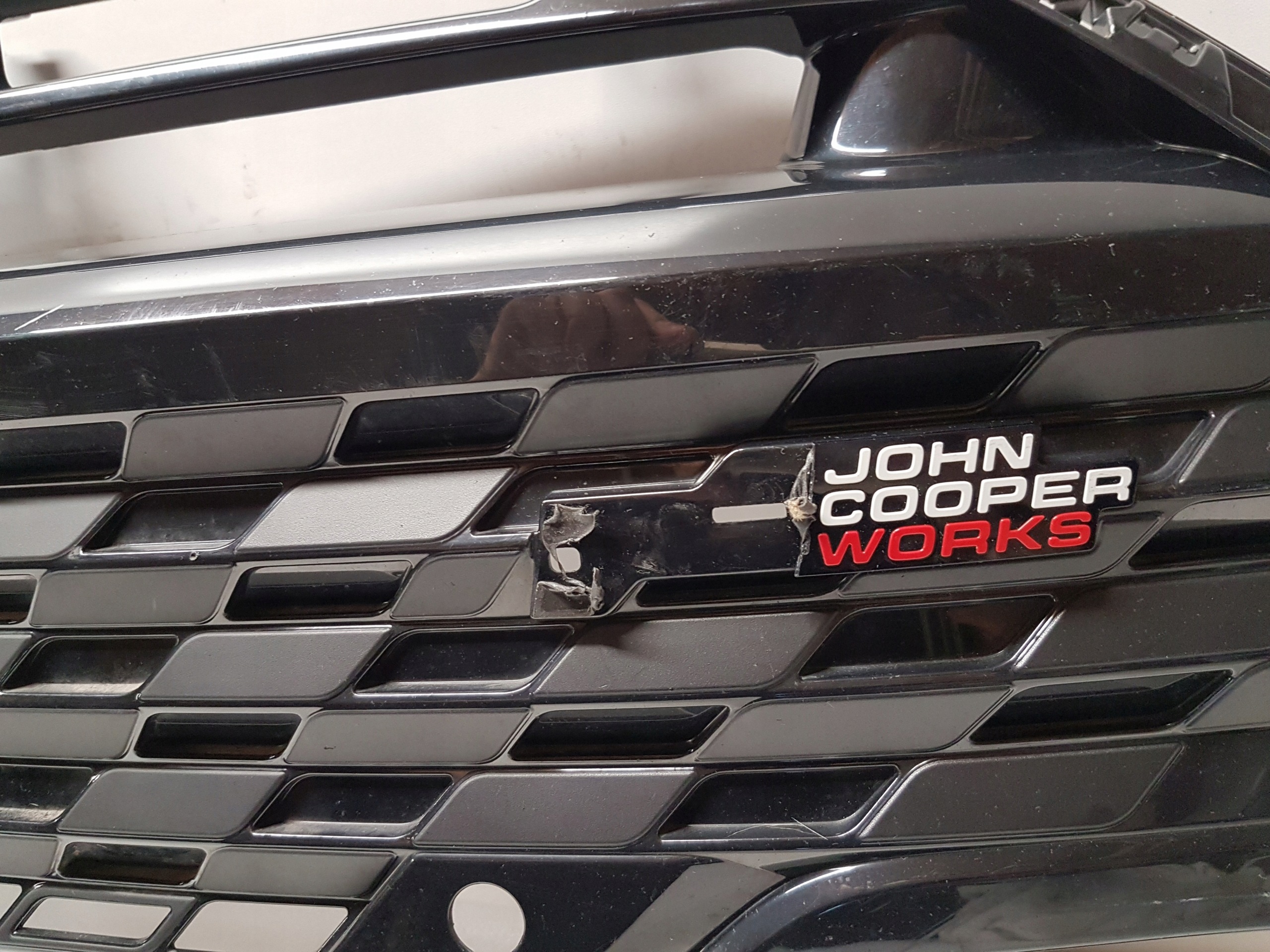 front PREKLADgrill front MINI COOPER F65 F66 JCW 5A336E4