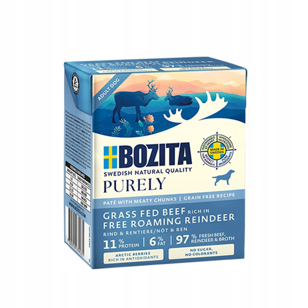 Levně Bozita Čistě hovězí, sobí karbanátek 6x370g