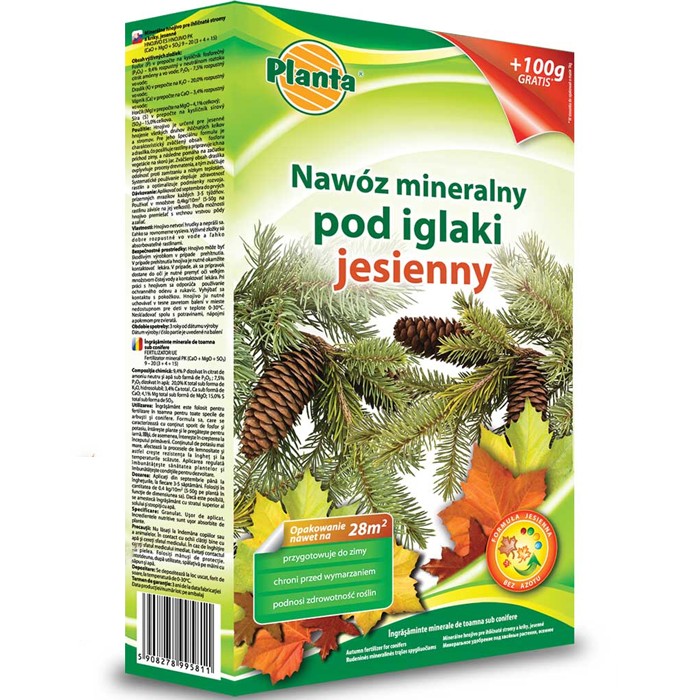 

Nawóz mineralny pod Iglaki Jesienny 1KG Planta