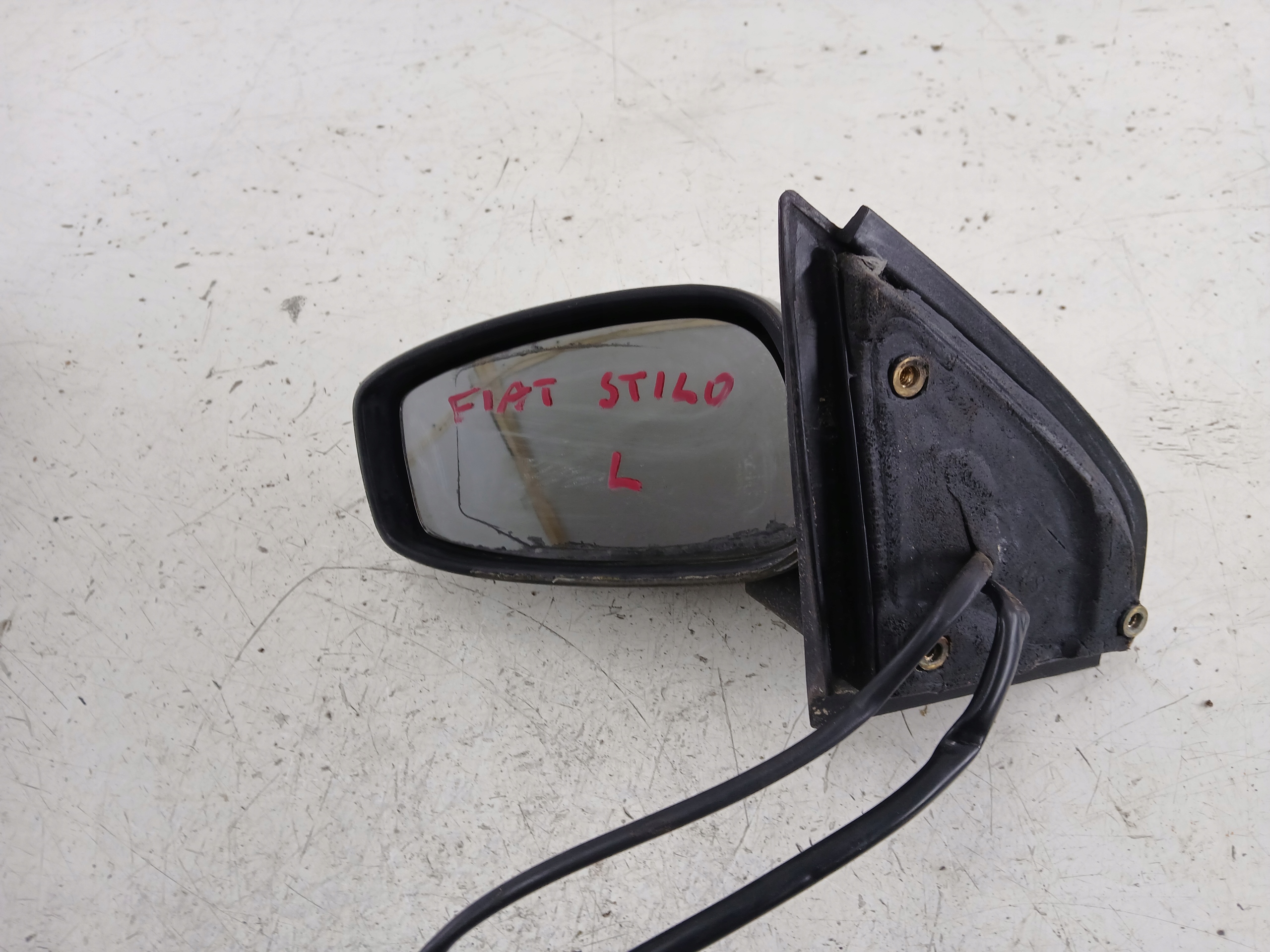 FIAT STILO mirror left 7 PIN silver