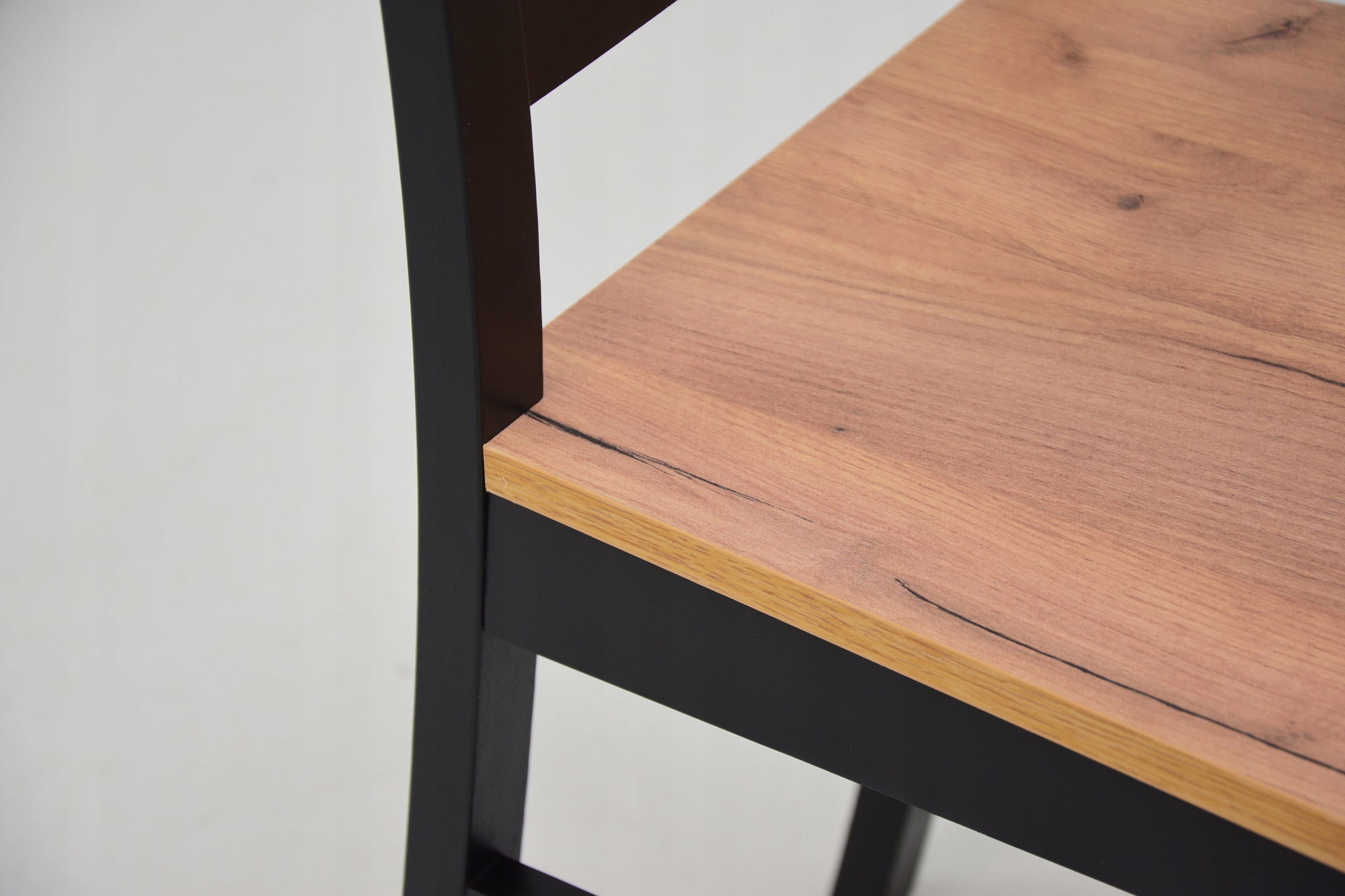 DUŻY ZESTAW do SALONU stół 12 DREWNIANYCH KRZESEŁ Kolor blatu dąb craft