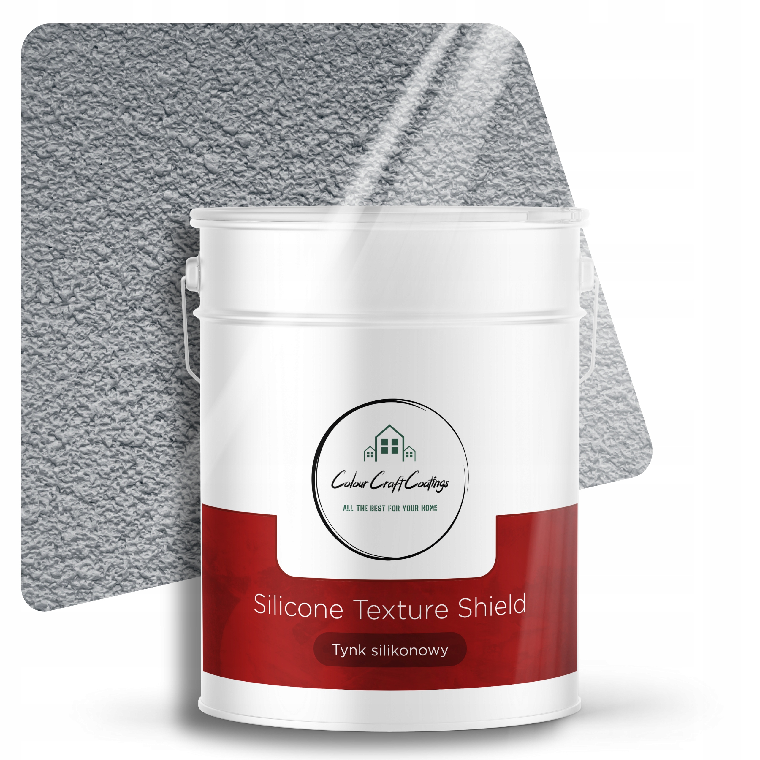 Silikonová Fasádní Omítka Granulace 1.0 MM Beránek Šedý 15 Kg F254